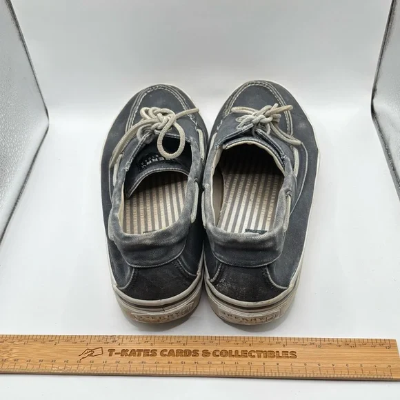 Sperry Topsider Boat Shoes –Navy Blue- men’s – size 12 - Picture 3 of 5
